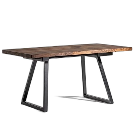 furniture, 3d render, black, gray transparent PNG cut-out