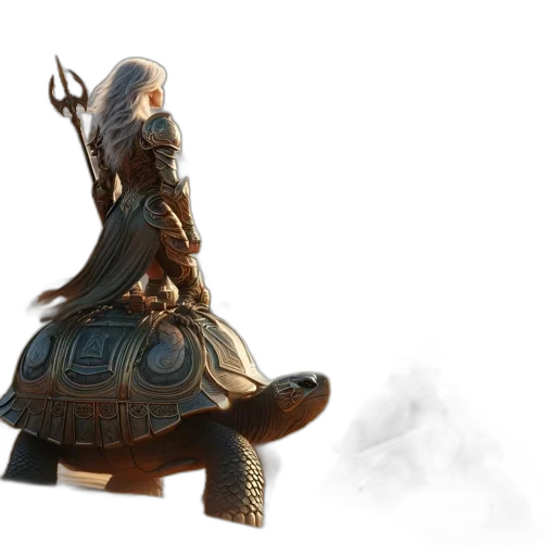 dragon, concept art, 3d render, fantasy art, underwater, vast, desert, female transparent PNG cut-out