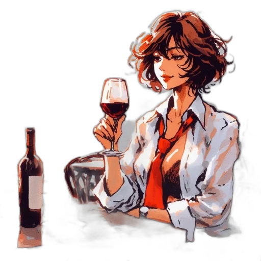 watercolor, pixel art, concept art, oil painting, fire, neon lights, red, monochrome transparent PNG cut-out