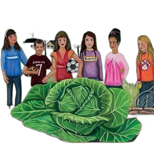 food, children, book, cover, titled, katie, cabbage, stagliano transparent PNG cut-out