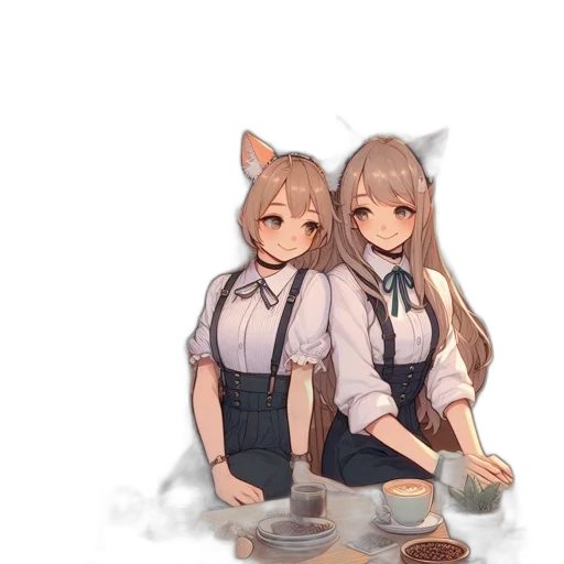 staff, food, anime, pixel art, concept art, watercolor, snow, monochrome transparent PNG cut-out