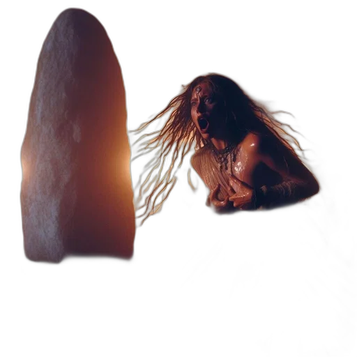 hair, animal, hat, creature, photorealistic, concept art, 3d render, underwater transparent PNG cut-out