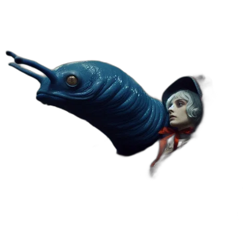 creature, animal, dragon, staff, concept art, 3d render, fantasy art, outer space transparent PNG cut-out