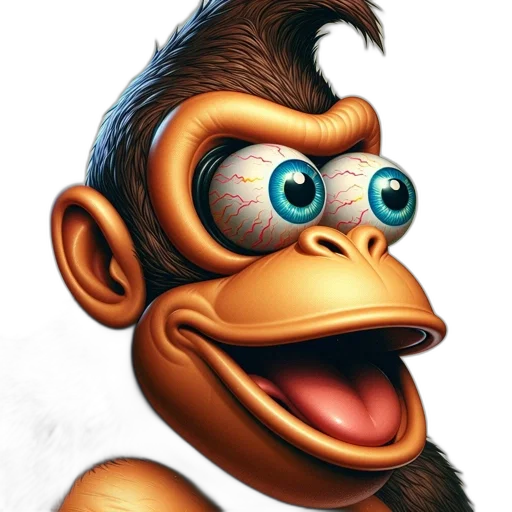 animal, creature, face, staff, photorealistic, cartoon, concept art, 3d render transparent PNG cut-out