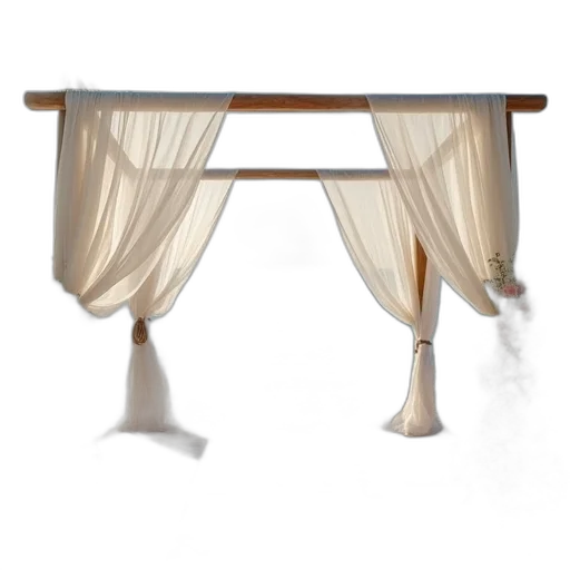 furniture, umbrella, staff, dress transparent PNG cut-out