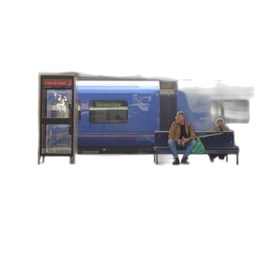 furniture, robot, car, concept art, 3d render, pixel art, photorealistic, passengers transparent PNG cut-out