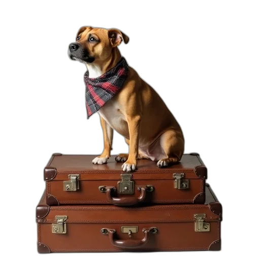 staff, animal, furniture, dog transparent PNG cut-out
