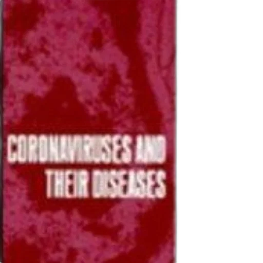 image, book, cover, titled, coronaviruses, their, diseases, volume transparent PNG cut-out