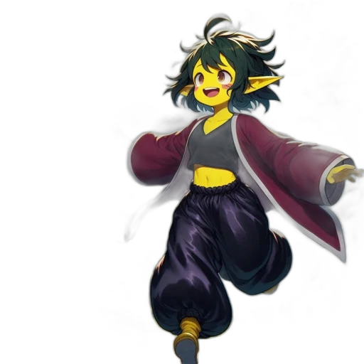 staff, concept art, fantasy art, pixel art, 3d render, young, animated, character transparent PNG cut-out