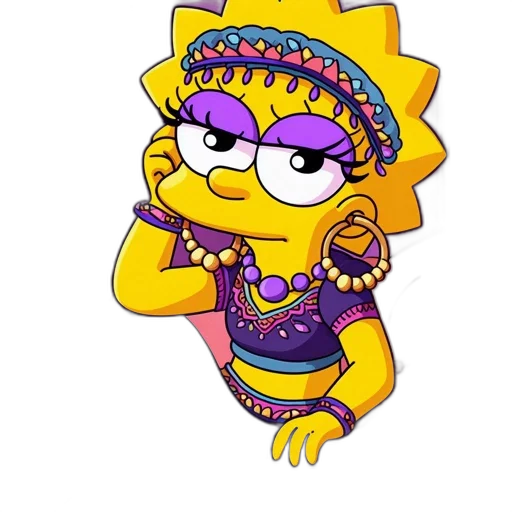 dress, jewelry, staff, hat, cartoon, pixel art, 3d render, concept art transparent PNG cut-out