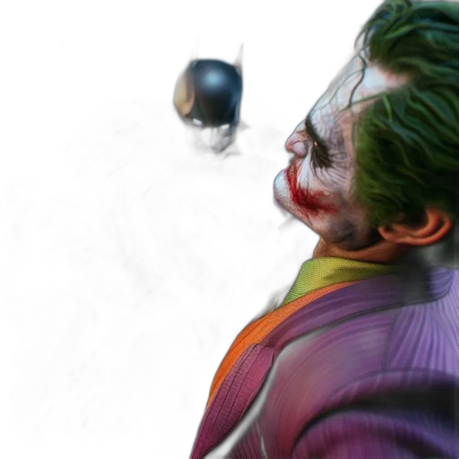 face, comic book art, concept art, photorealistic, watercolor, dimly, lit, cityscape transparent PNG cut-out