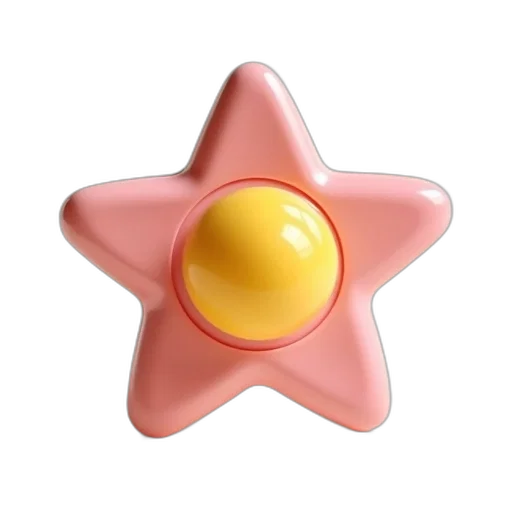 jewelry, crown, flower, staff, 3d render, photorealistic, pink, yellow transparent PNG cut-out