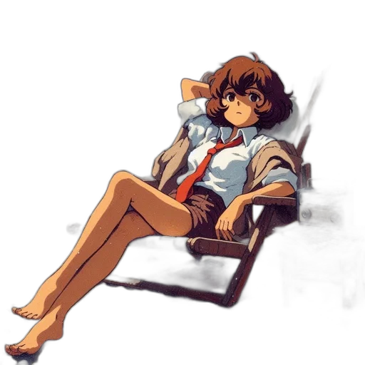 jacket, dress, staff, furniture, concept art, watercolor, pixel art, anime transparent PNG cut-out