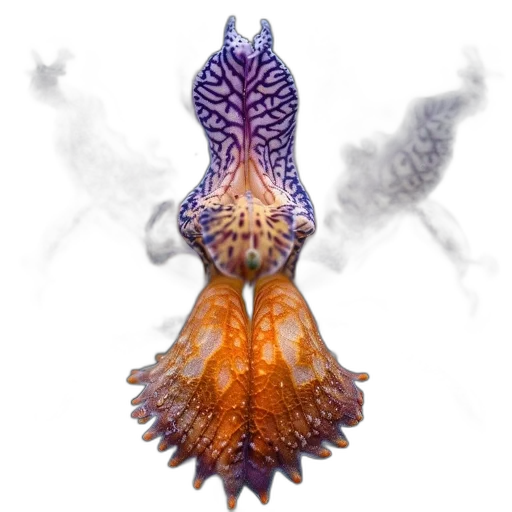 animal, creature, flower, crown, photorealistic, concept art, 3d render, fantasy art transparent PNG cut-out