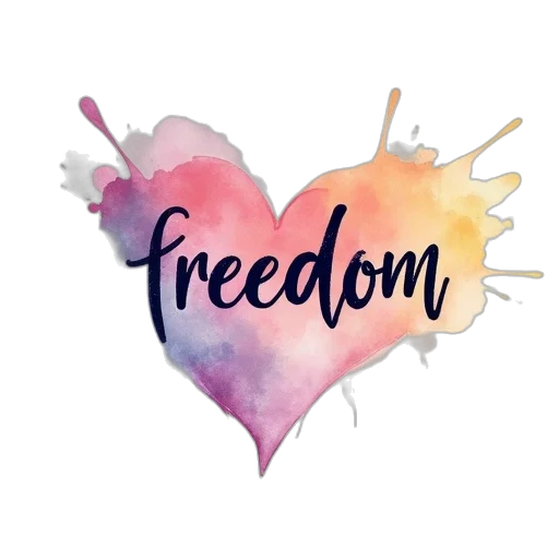 neck, shirt, words, freedom transparent PNG cut-out