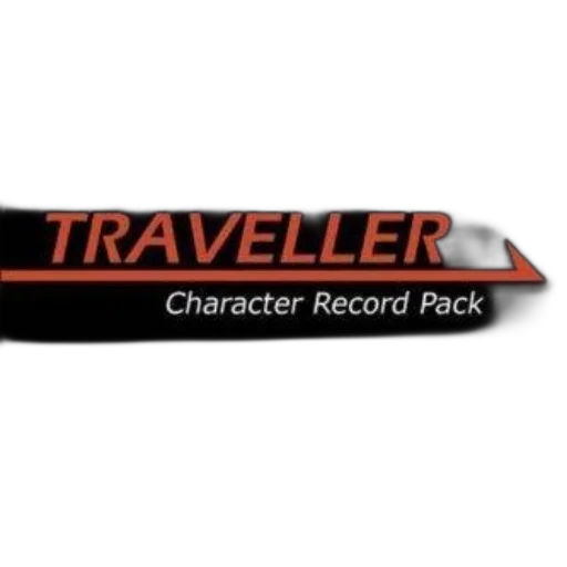 3d render, traveller, character, record, pack, orange, text, black transparent PNG cut-out