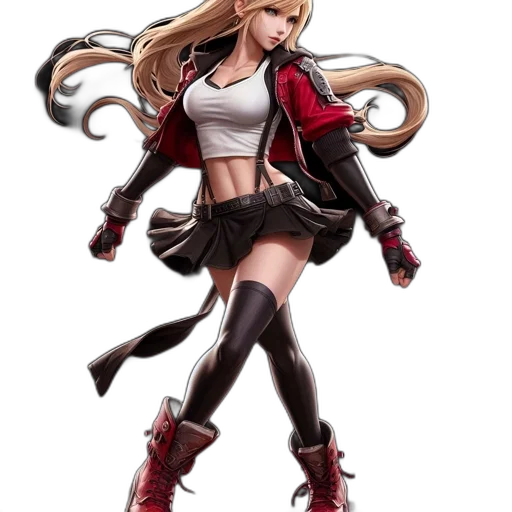 jacket, concept art, comic book art, pixel art transparent PNG cut-out