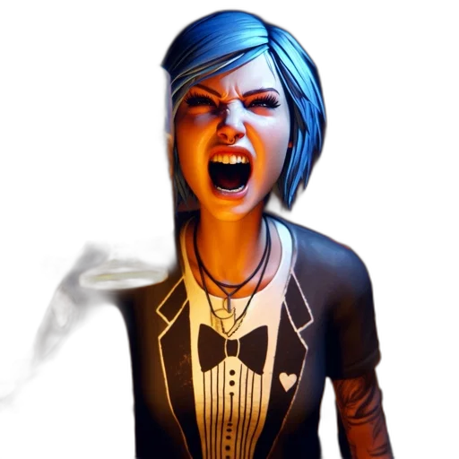 face, staff, concept art, 3d render, comic book art, fantasy art, animated, figure transparent PNG cut-out
