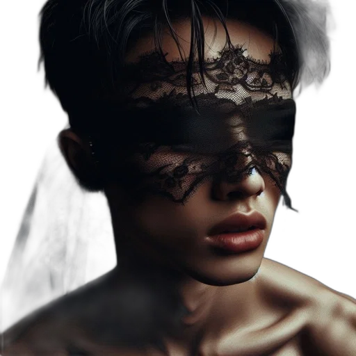 mask, face, crown, jewelry, photorealistic, fantasy art, 3d render, cyberpunk transparent PNG cut-out