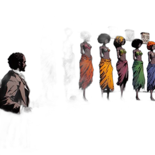 dress, concept art, pixel art, comic book art, 3d render, earth tones, dark, historic transparent PNG cut-out