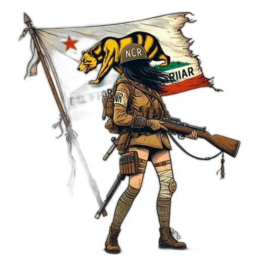 weapon, concept art, pixel art, figure, wearing, military, uniform, stands transparent PNG cut-out