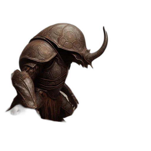 creature, robot, animal, hat, concept art, fantasy art, 3d render, photorealistic transparent PNG cut-out