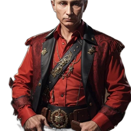 jacket, staff, face, crown, photorealistic, concept art, comic book art, fantasy art transparent PNG cut-out