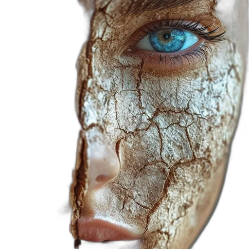 mask, face, jewelry, creature, photorealistic, 3d render, oil painting, concept art transparent PNG cut-out