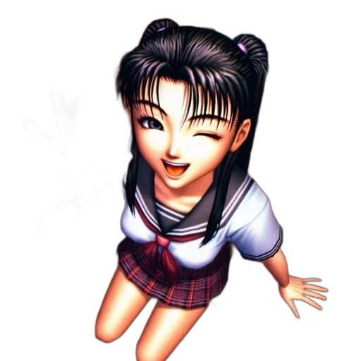 face, staff, 3d render, photorealistic, pixel art, anime, animated, female transparent PNG cut-out