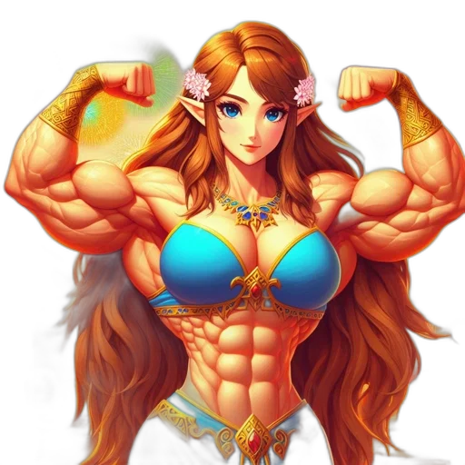 weapon, fantasy art, pixel art, concept art, anime, animated, female, character transparent PNG cut-out