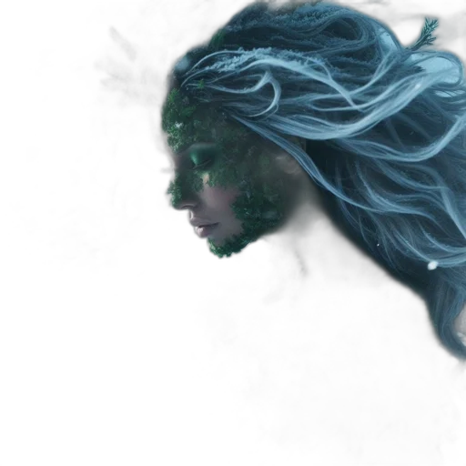 hair, mask, dragon, crown, concept art, fantasy art, photorealistic, comic book art transparent PNG cut-out