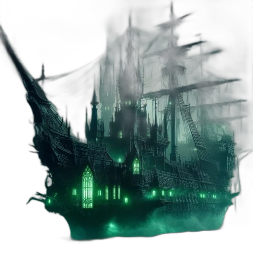 dragon, weapon, concept art, fantasy art, watercolor, photorealistic, fog, underwater transparent PNG cut-out