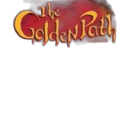 concept art, fantasy art, golden, cover, path, volume, one, into transparent PNG cut-out