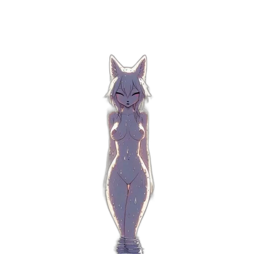 dress, staff, creature, robot, anime, pixel art, concept art, fantasy art transparent PNG cut-out
