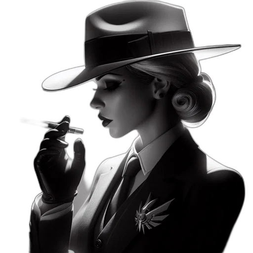 hat, staff, weapon, jacket, photorealistic, concept art, comic book art, cartoon transparent PNG cut-out