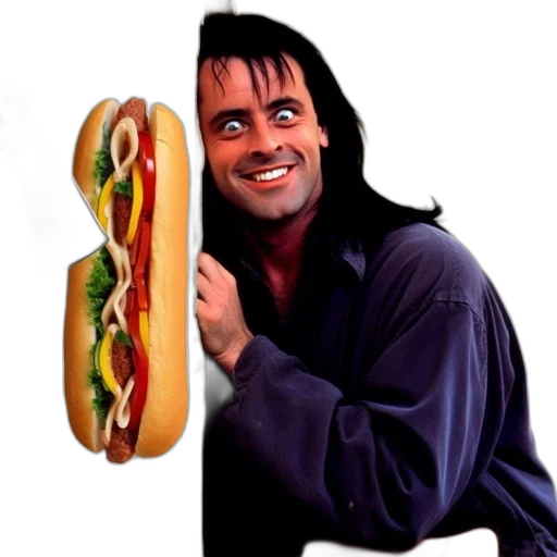 food, animal, weapon, jacket, 3d render, photorealistic, concept art, comedic transparent PNG cut-out