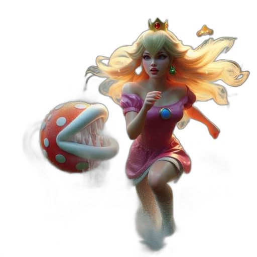crown, dress, fantasy art, concept art, 3d render, pixel art, outer space, underwater transparent PNG cut-out