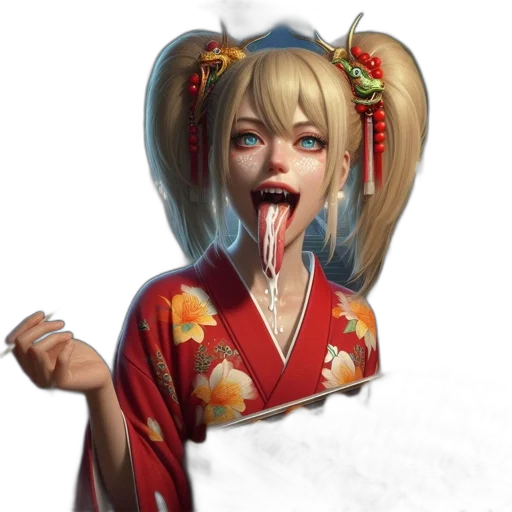 staff, face, concept art, fantasy art, photorealistic, anime, playful, woman transparent PNG cut-out
