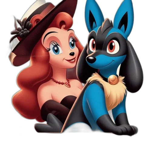 hat, cartoon, concept art, 3d render, fantasy art, underwater, fire, disney transparent PNG cut-out