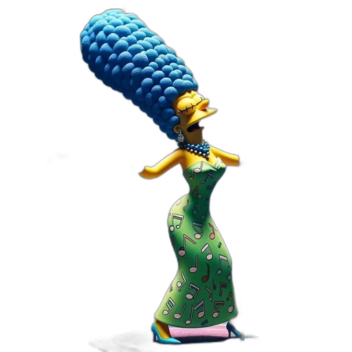 hat, staff, hair, crown, 3d render, concept art, underwater, animated transparent PNG cut-out