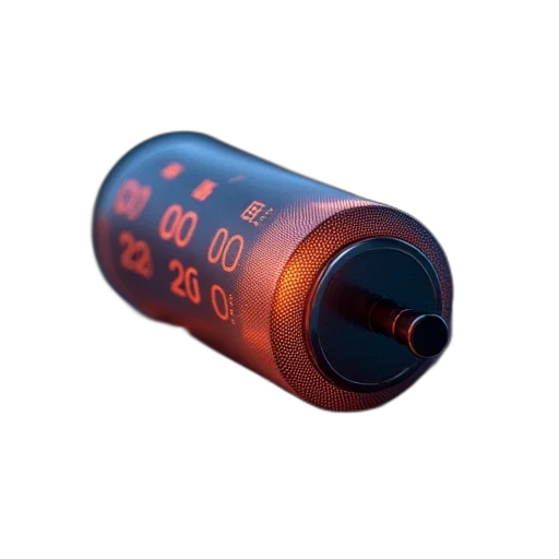 weapon, 3d render, capacitor, circuit, one, voltage transparent PNG cut-out