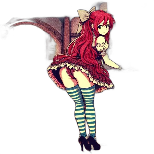 dragon, dress, creature, staff, fantasy art, anime, pixel art, concept art transparent PNG cut-out