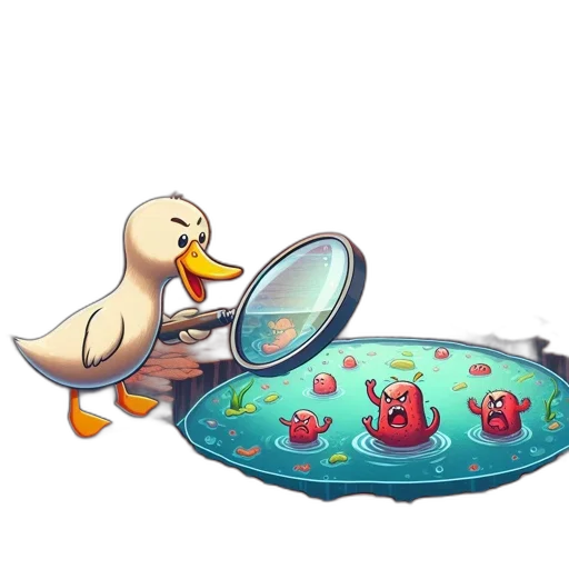 weapon, animal, staff, concept art, pixel art, watercolor, underwater, fiery transparent PNG cut-out