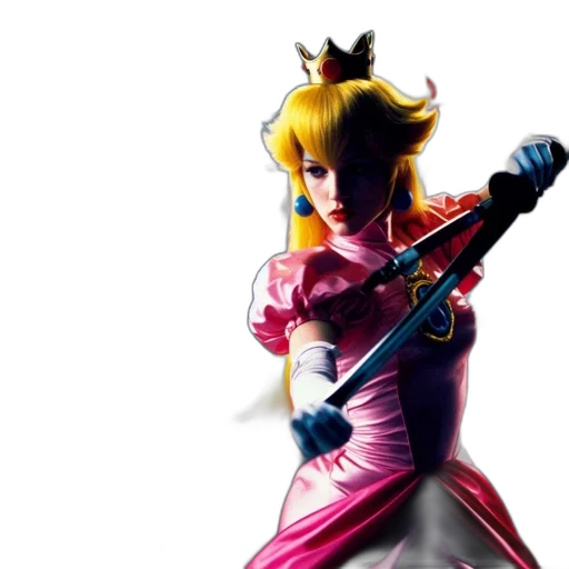 crown, sword, weapon, staff, 3d render, concept art, fantasy art, old-style transparent PNG cut-out