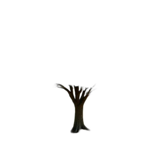 tree, hair, crown, creature transparent PNG cut-out