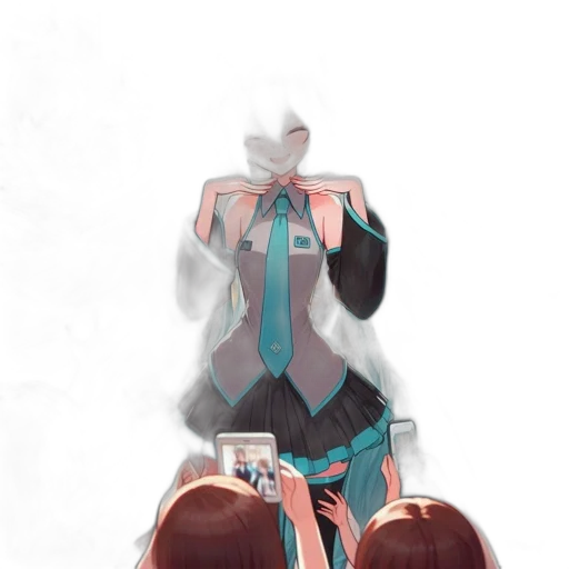 robot, jacket, weapon, mask, concept art, anime, vaporwave, 3d render transparent PNG cut-out