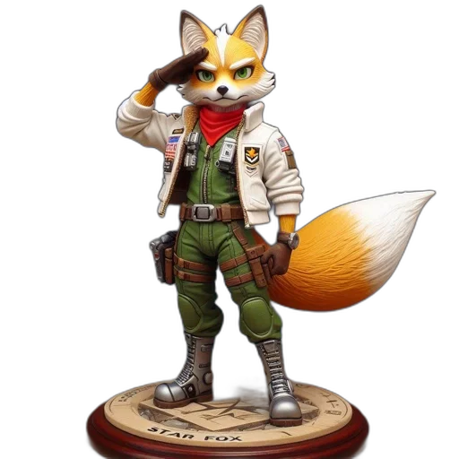 staff, animal, concept art, pixel art, 3d render, fantasy art, figurine, anthropomorphic transparent PNG cut-out