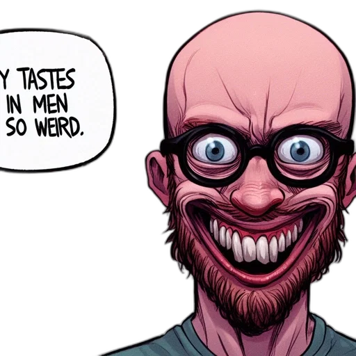 creature, food, mask, face, comic book art, concept art, cartoon, animated transparent PNG cut-out
