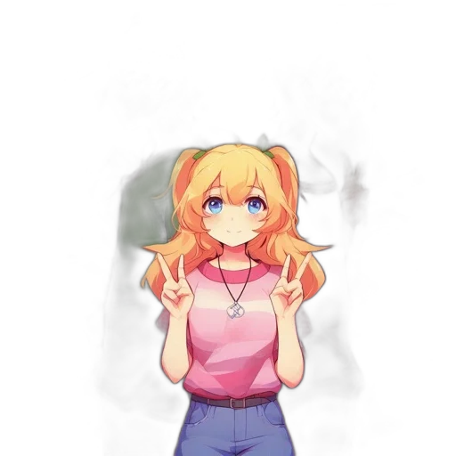 staff, dress, creature, face, anime, pixel art, watercolor, cartoon transparent PNG cut-out