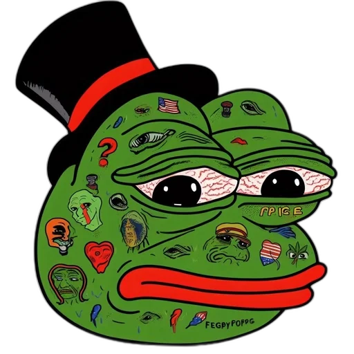 hat, mask, face, staff, illustration, features, iconic, green transparent PNG cut-out